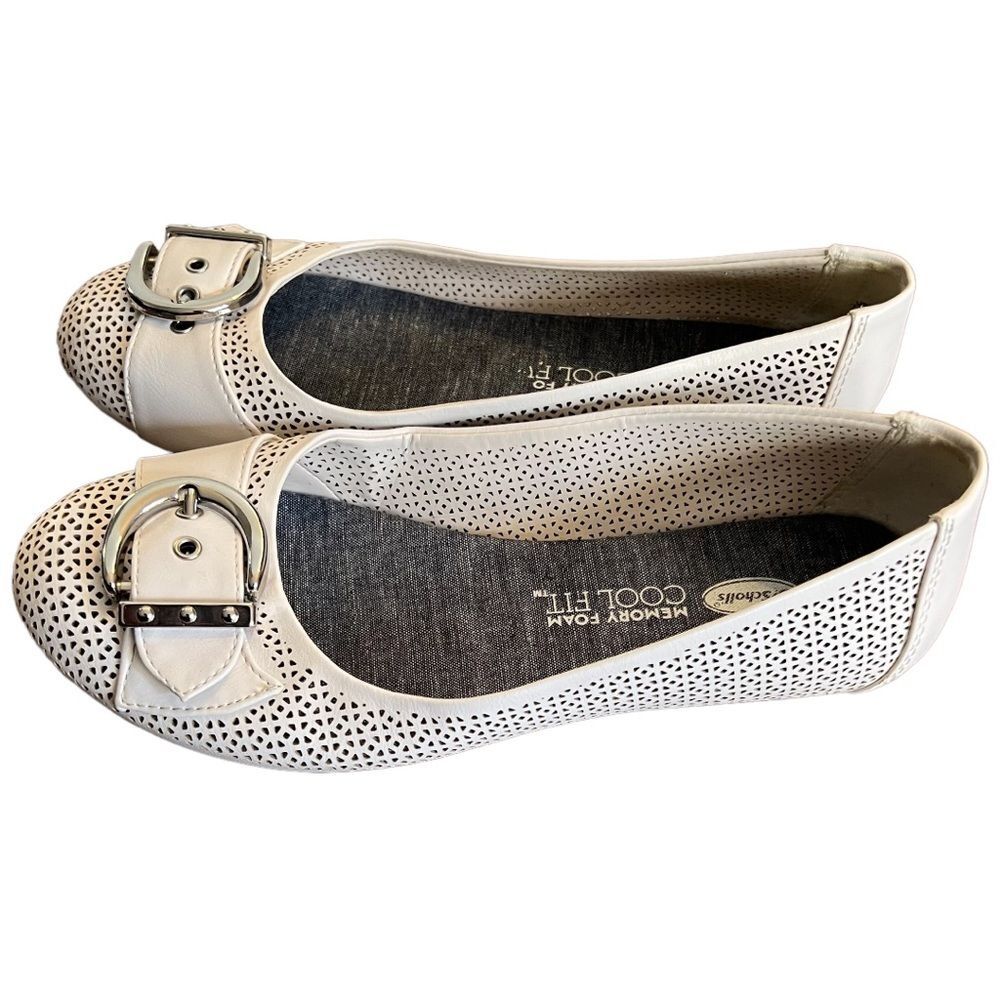 Dr Scholl’s light pink colored flats memory foam Size 7.5